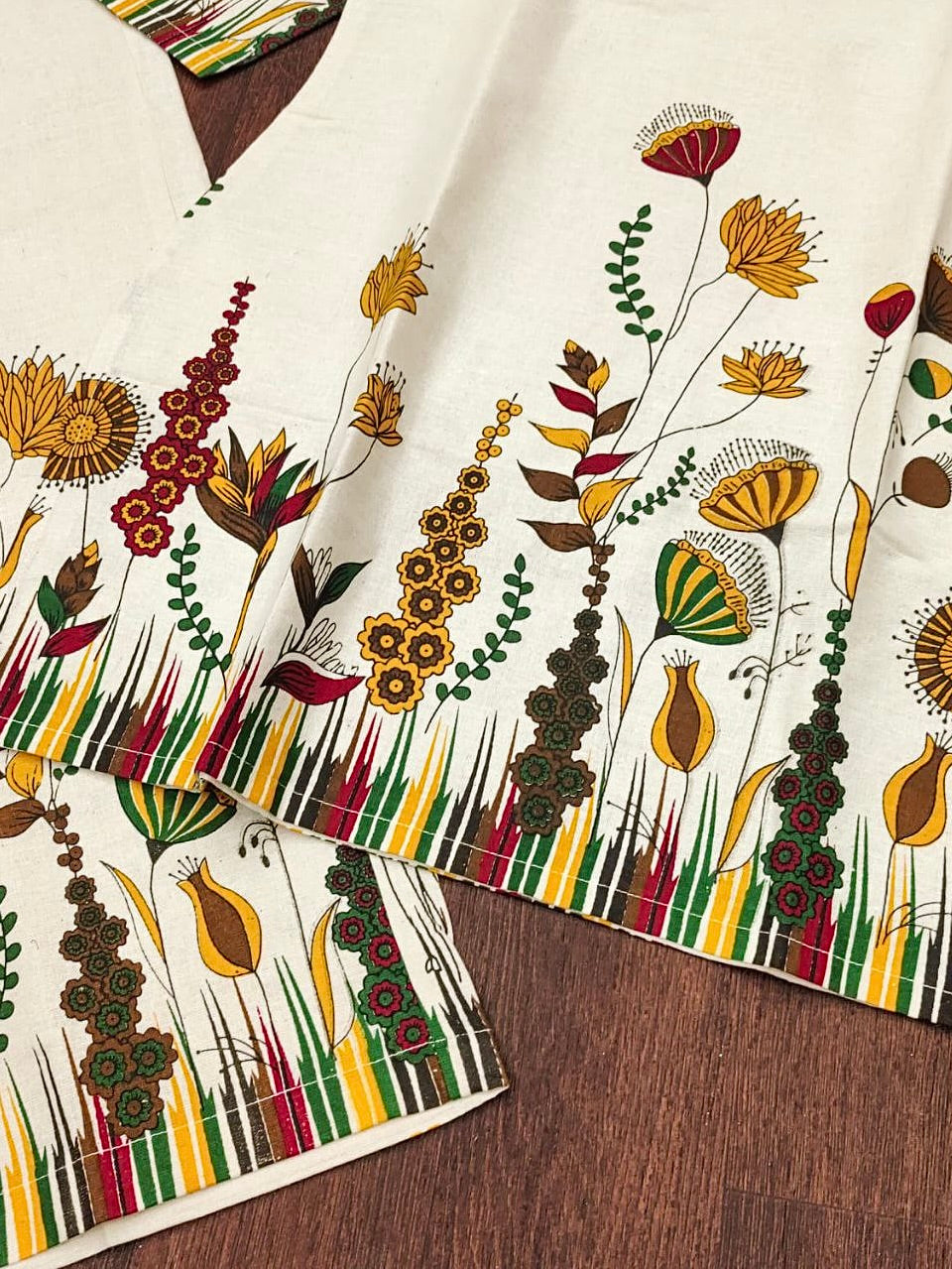Summer Cotton Khadi Cord Set