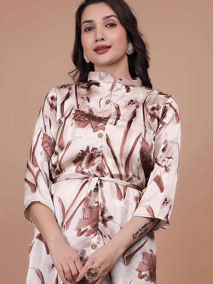 Stylish A-Line Printed Kurti