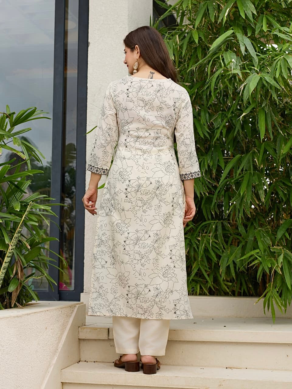 Regina Viscose Reyon Silk Kurti Set